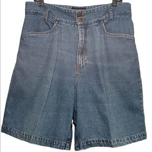 Vintage 80s High Waisted Jean Shorts